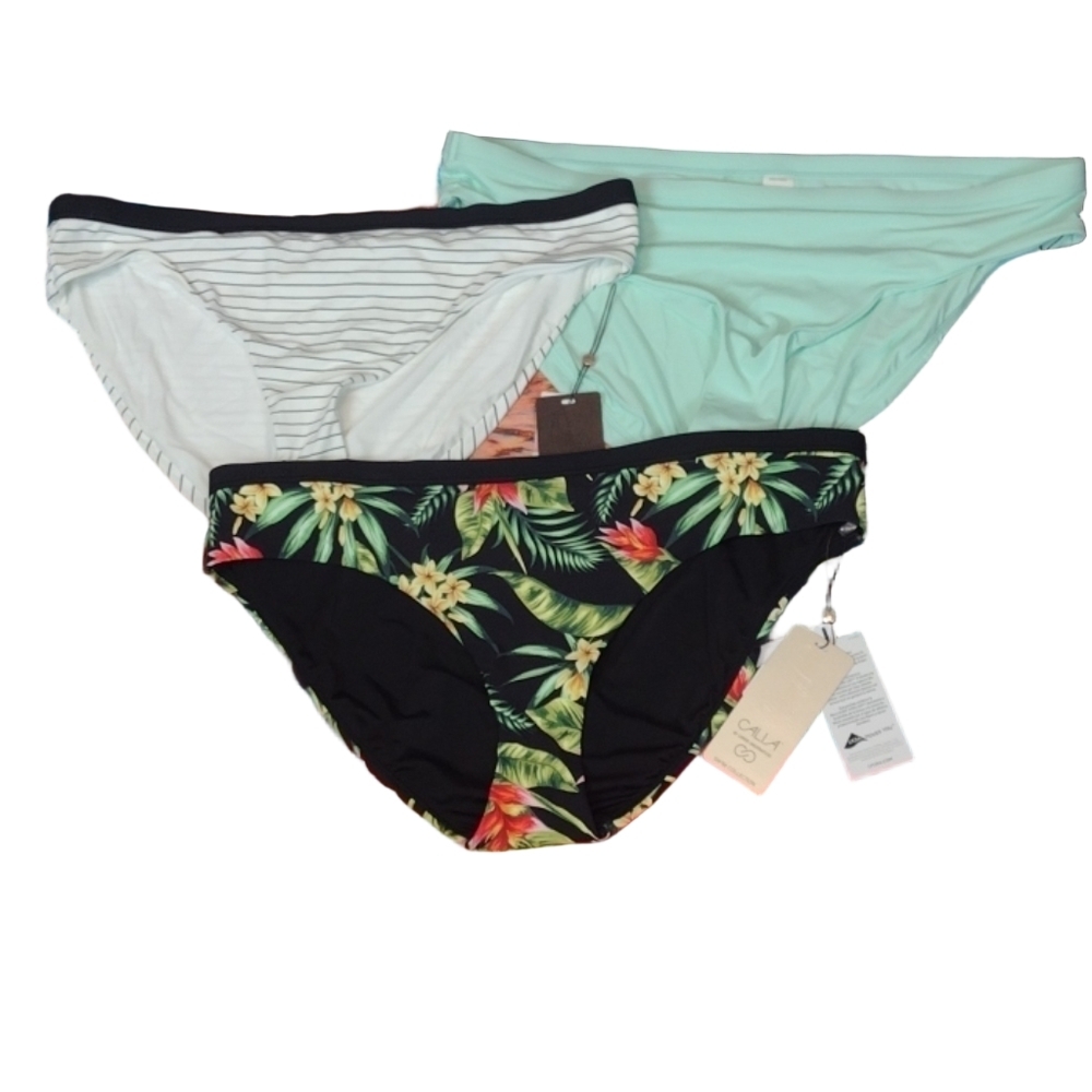 Calia BY CARRIE UNDERWOOD lot of 3 bikini bottom swim size xl